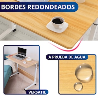 Foto 8 | Mesa Ajustable Ecomlab con Ruedas
