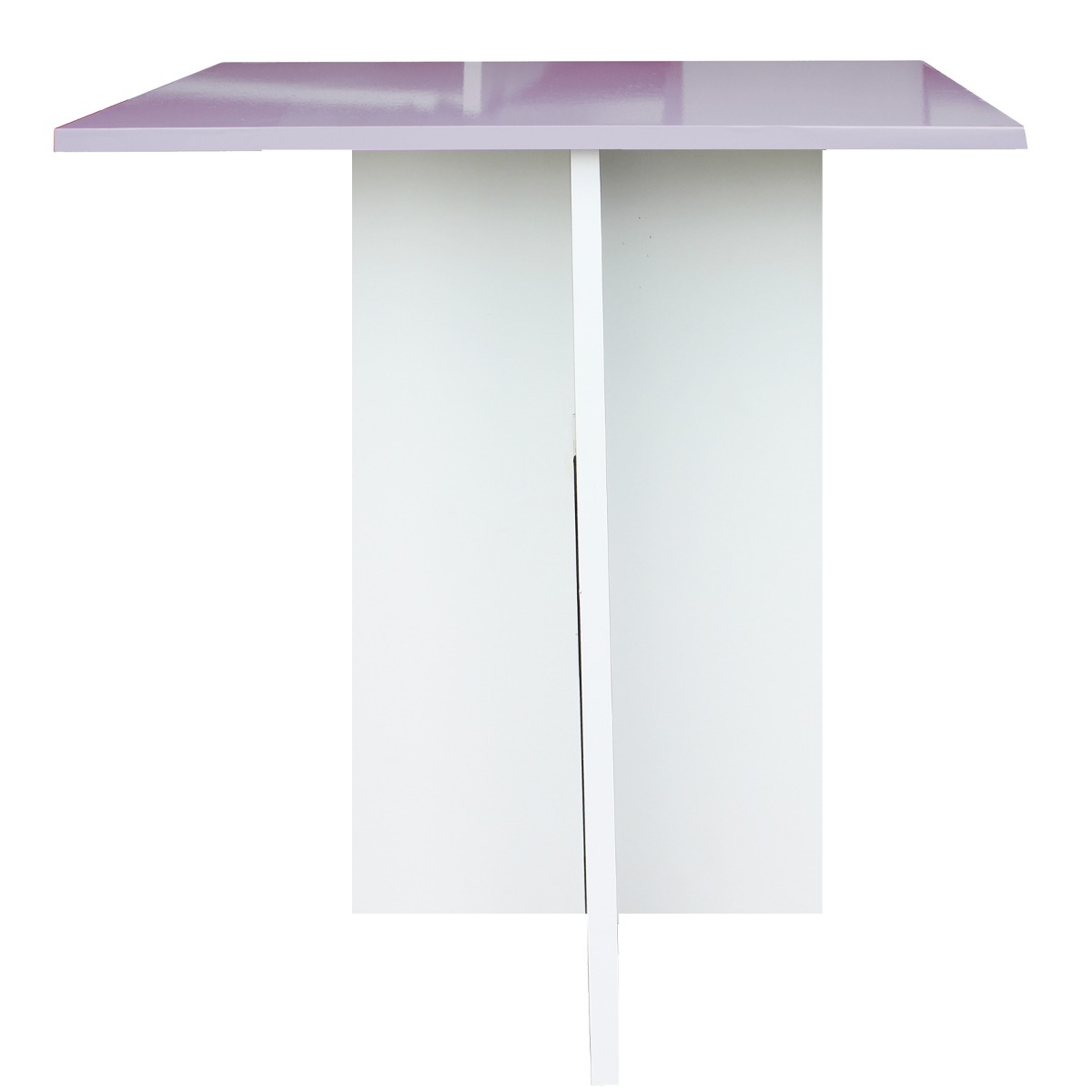 Mesa De Centro Sala Mdf Melamico Resistente Crocus Pastel