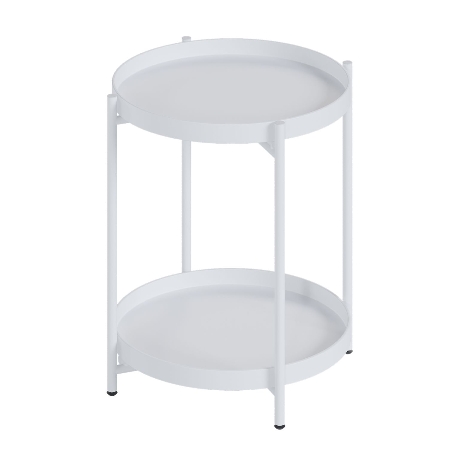 Foto 1 | Mesa Auxiliar de Sala o Recámara Mubson Blanco
