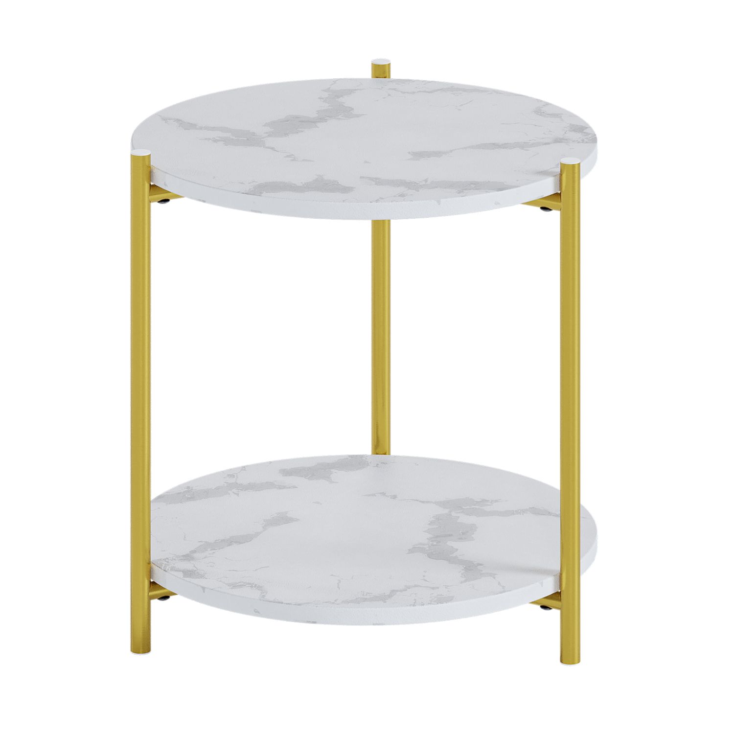 Mesa Auxiliar de Sala o Recamara Mubson Blanco