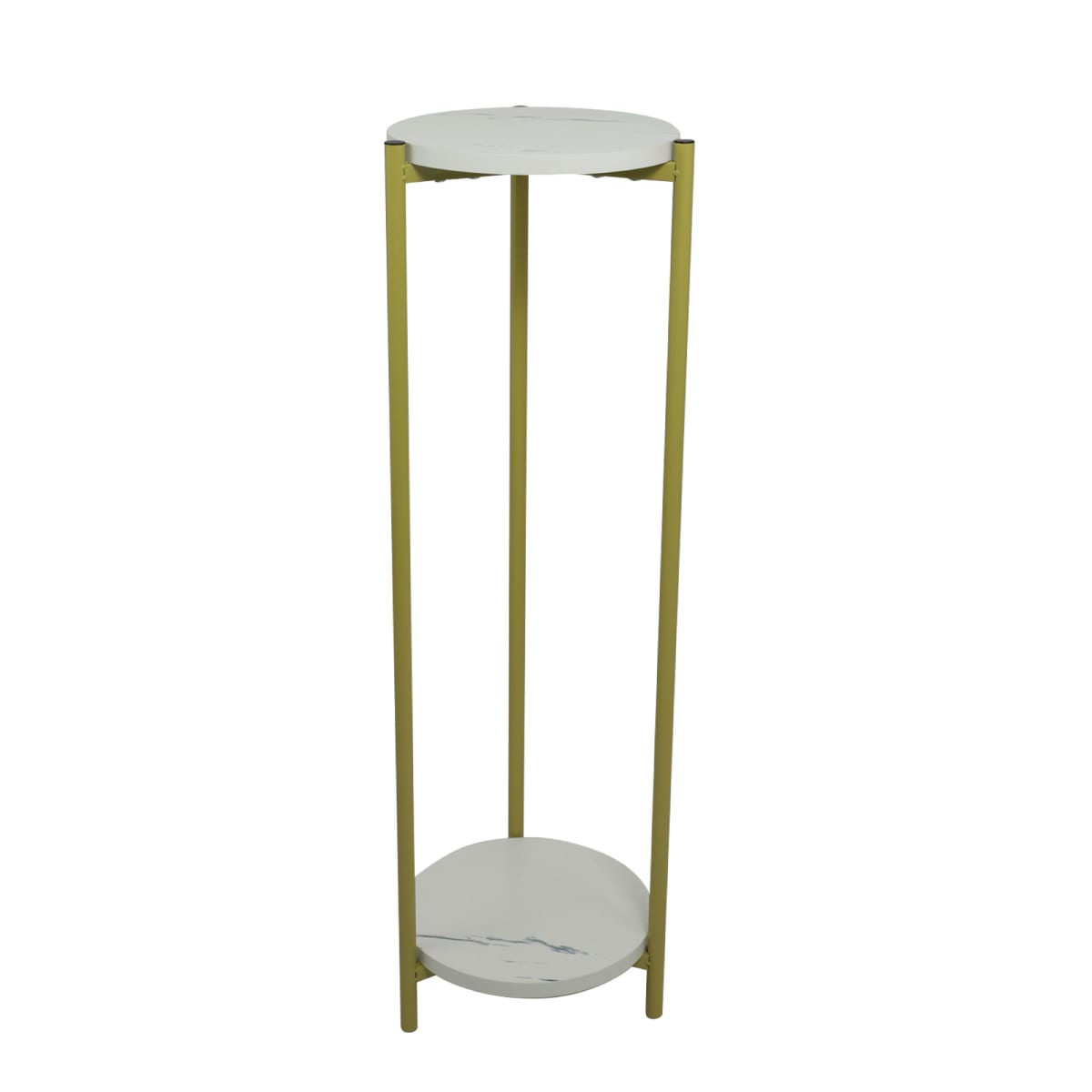 Mesa Auxiliar Noridica Iliosinnova 2 Niveles Blanco $799