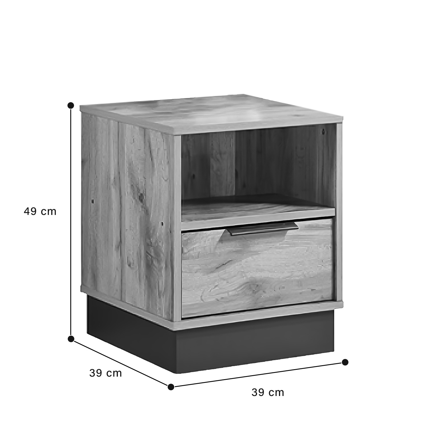 Foto 4 | Mesa Auxiliar Bossa Hymz color Marrón