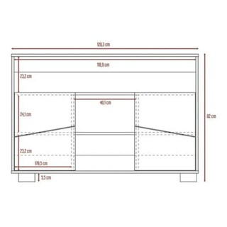 Foto 8 | Mueble Arrimo Mdp Excelsior Fraktal