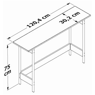 Foto 8 | Credenza Playcon 120.4 x 75 cm Negra