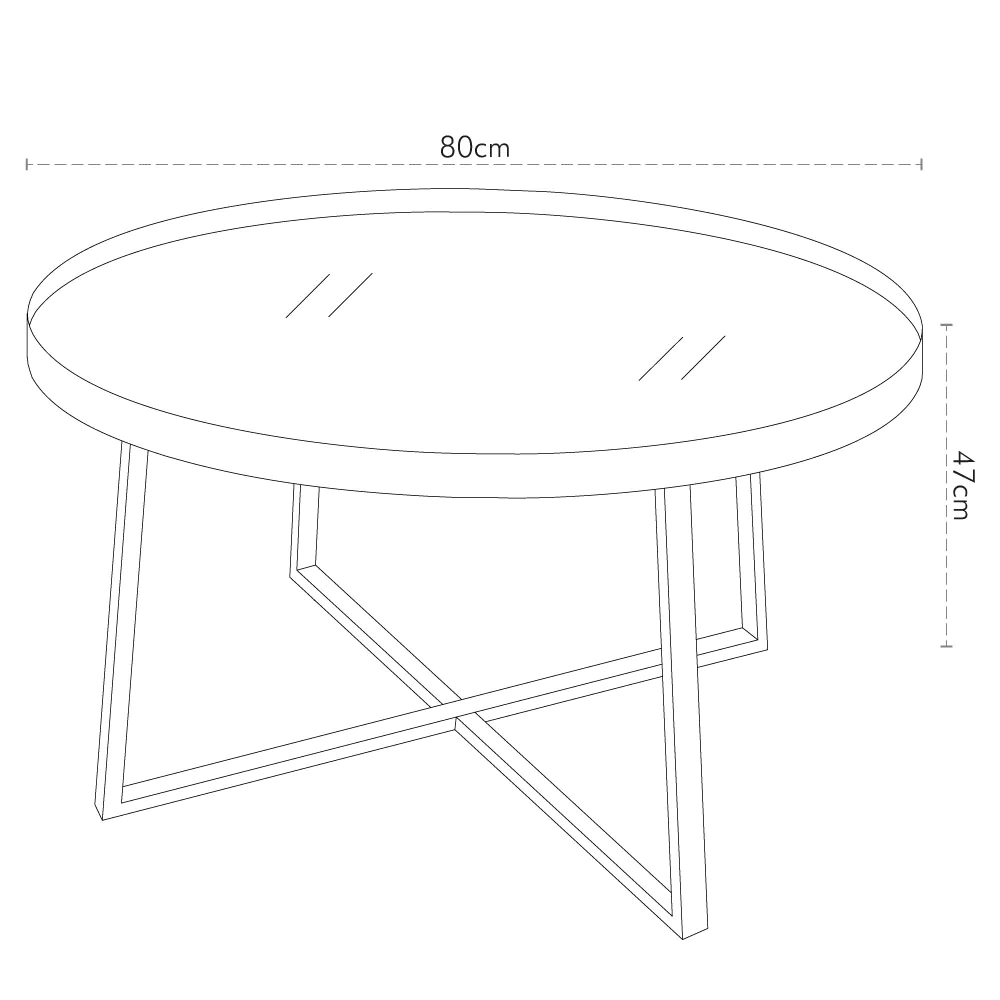 Foto 4 | Mesa de Servicio Tesso Home Negra