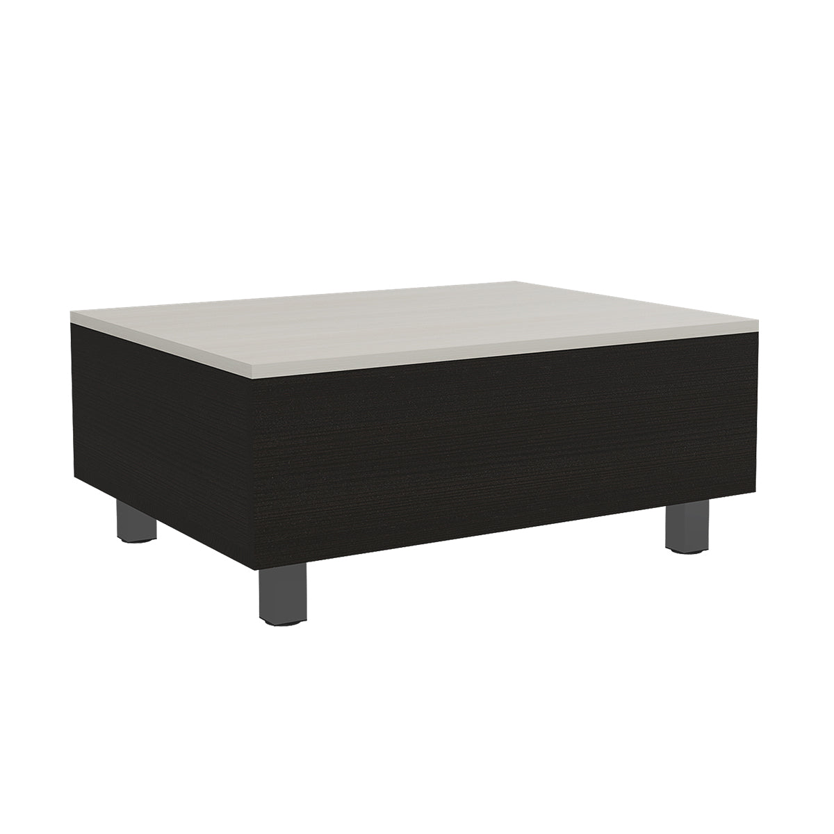 Foto 6 | Mesa de Centro Gambia Extensible Color Wengue y Marfil