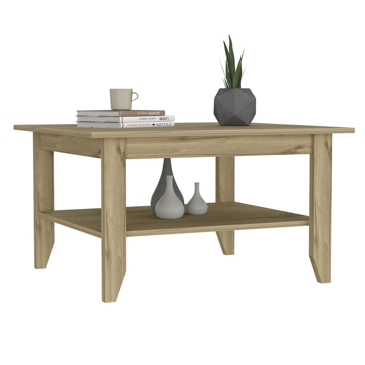 Foto 4 pulgar | Mesa de Centro Essential Beige