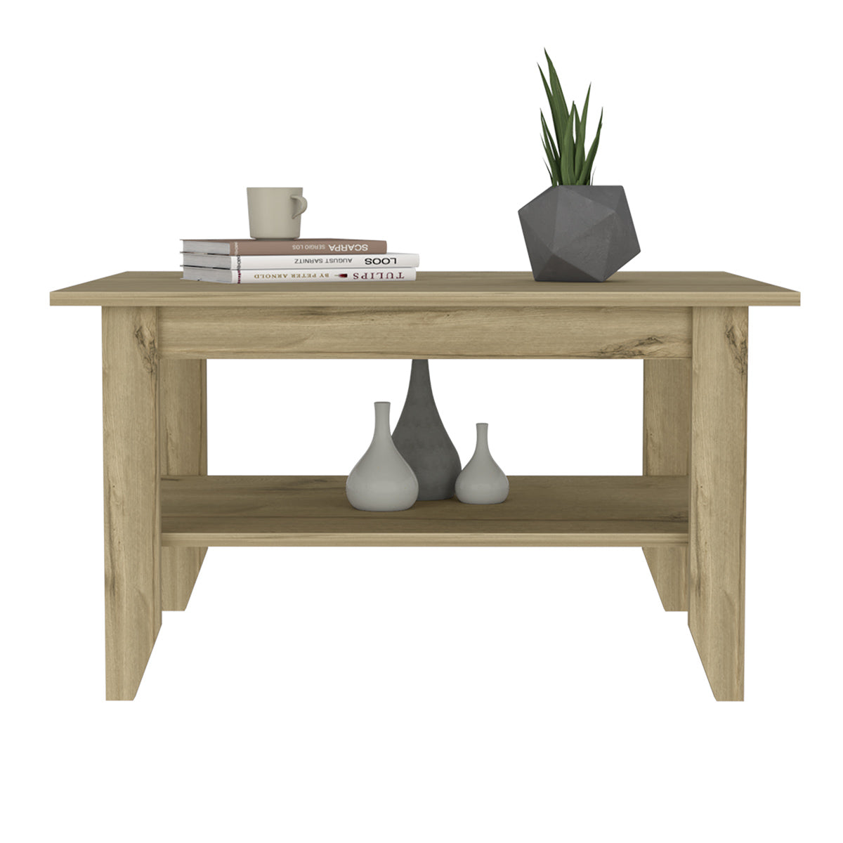 Foto 5 pulgar | Mesa de Centro Essential Beige
