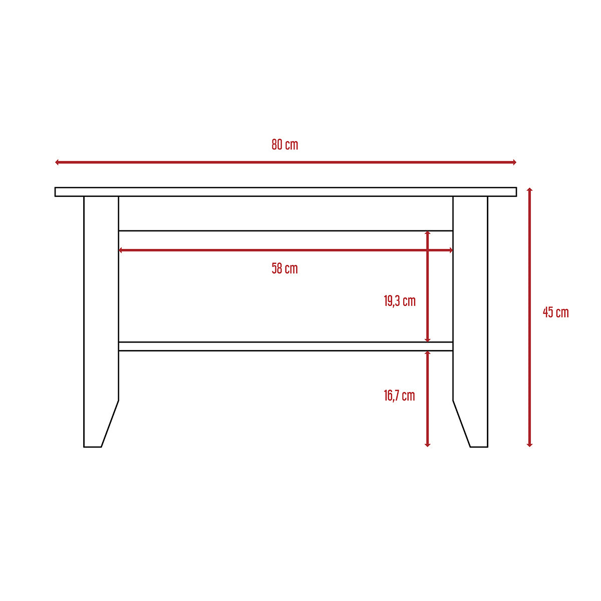 Foto 7 | Mesa de Centro Essential Beige
