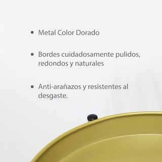 Foto 3 | Mesa Auxiliar Ilios Innova 2 Niveles Moderna Soporte para Macetas 60 cm Alto