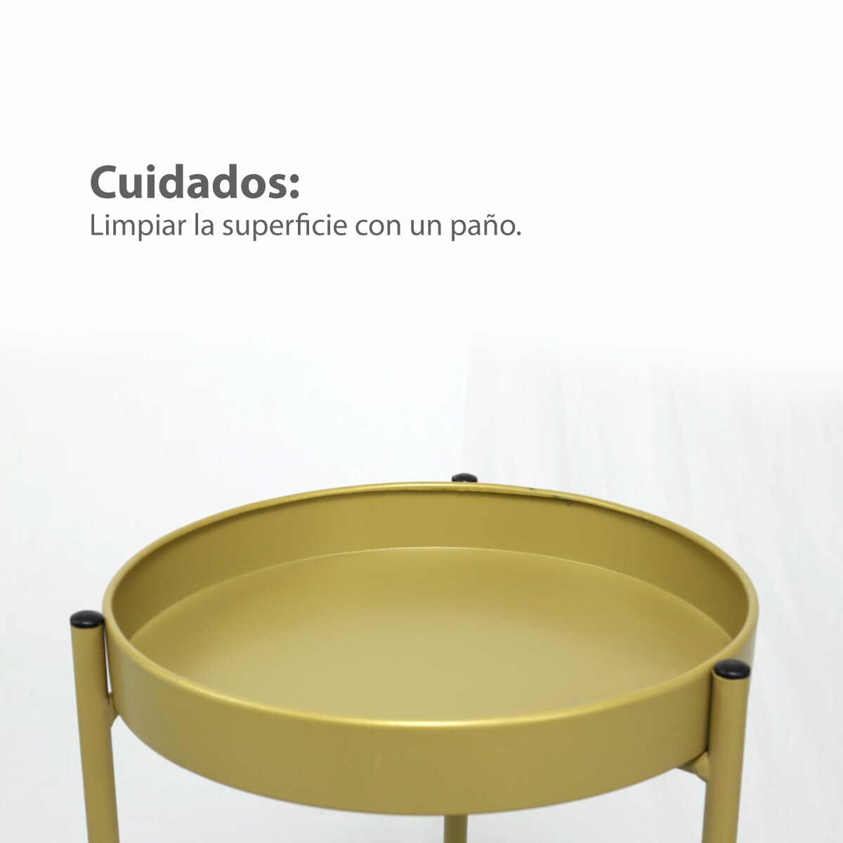Foto 4 | Mesa Auxiliar Ilios Innova 2 Niveles Moderna Soporte para Macetas 60 cm Alto