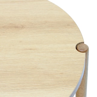 Foto 3 | Mesa Lateral Circular 50 1928s Palu Roble