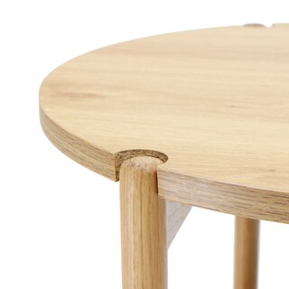 Foto 5 | Mesa Lateral Circular 50 1928s Palu Roble