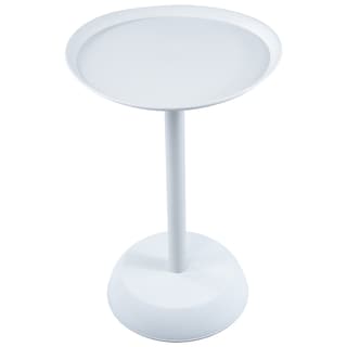 Foto 1 | Mesa Redonda “tulipán” Blanca – 38 Cm Ø X 55x31 Cm, Modelo Cb003