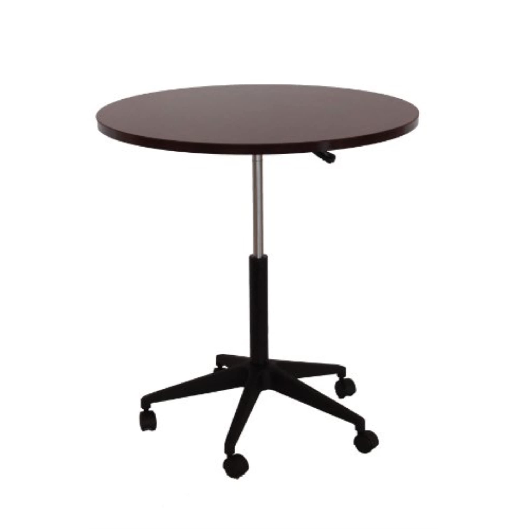 Foto 1 | Mesa Móvil Boss Office Products Redonda De 32 Cm En Caoba - Venta Internacional.