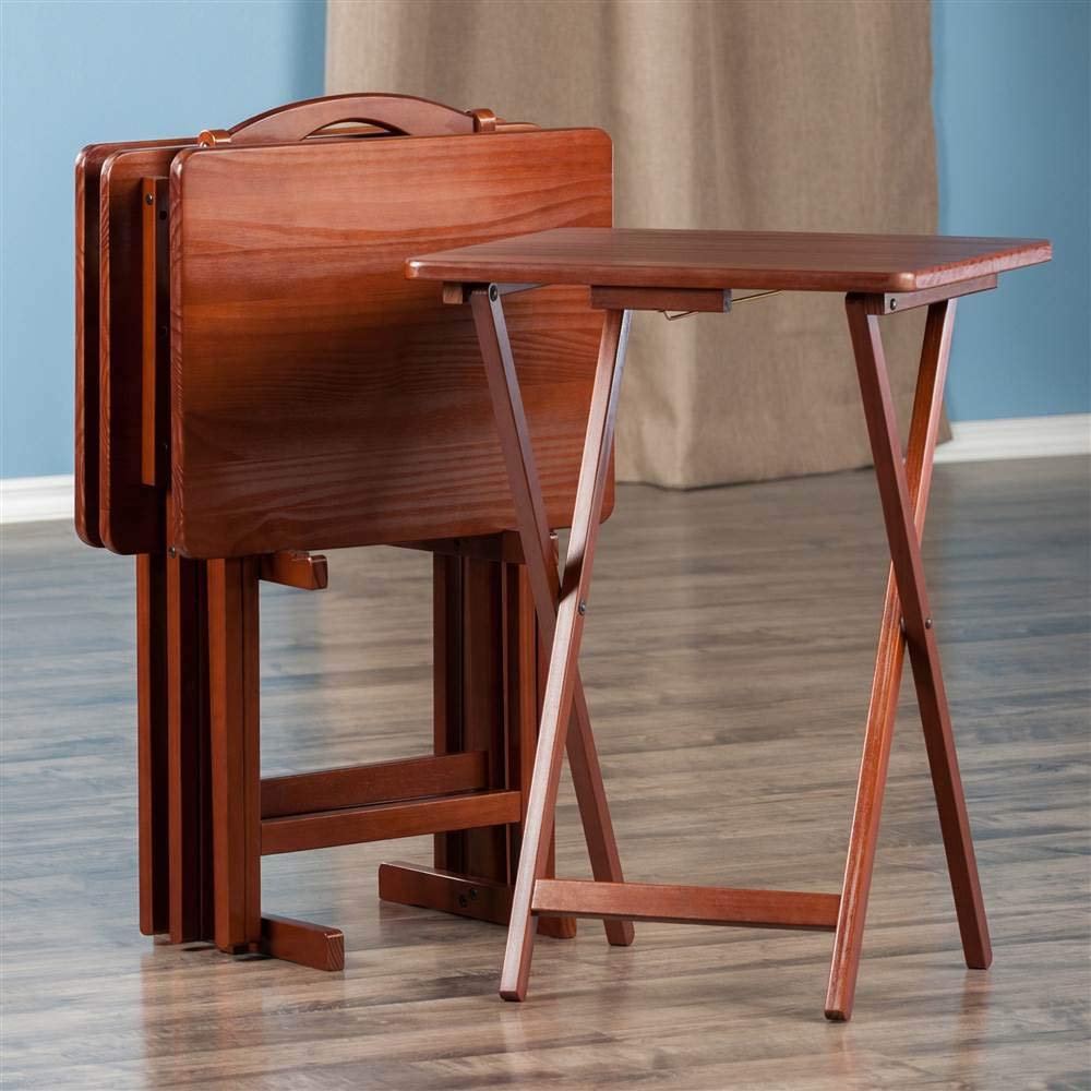 Foto 5 pulgar | Juego De 5 Piezas Snack Table Winsome Alex Walnut Con Estante De Almacenamiento - Venta Internacional.