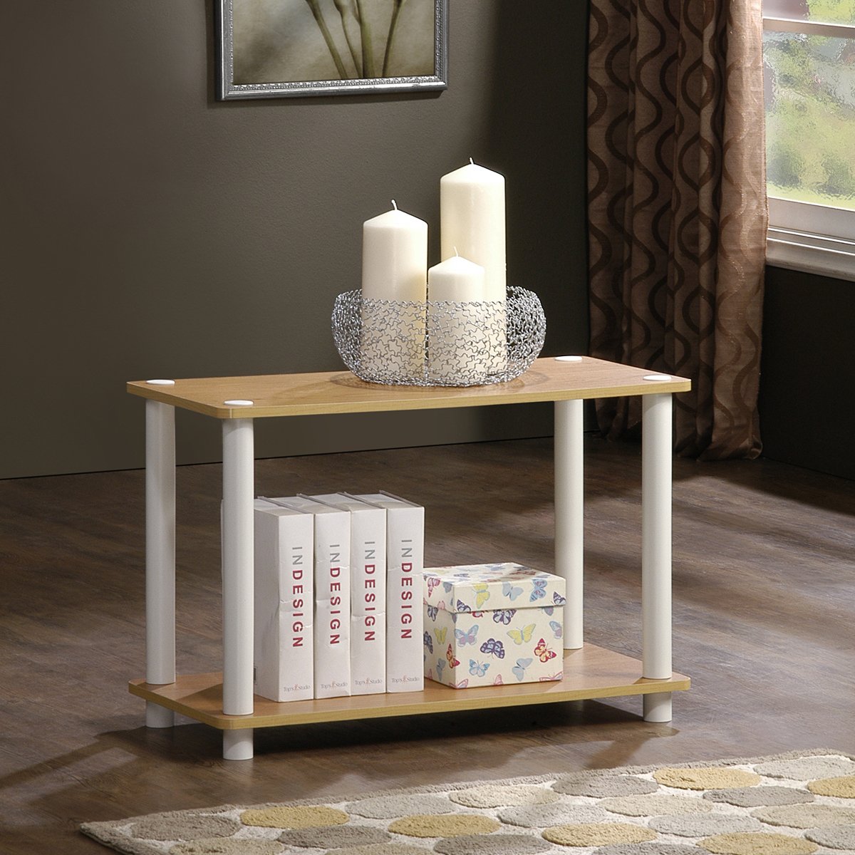 Foto 4 pulgar | Mesa Auxiliar Furinno Café-Venta Internacional
