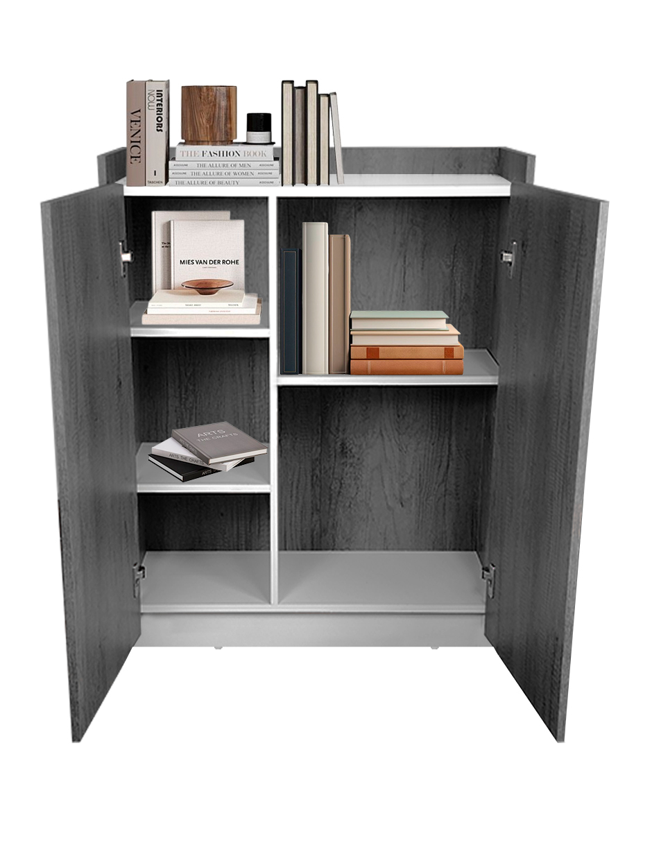 Foto 5 pulgar | Gabinete Organizador Decomobil Gris