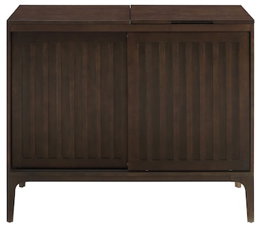 Foto 2 | Soporte Para Consola Multimedia Y Tocadiscos Crosley Asher Brown - Venta Internacional.