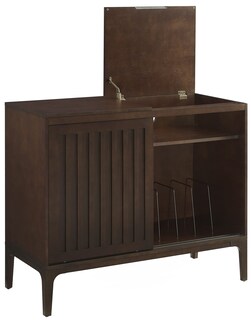 Foto 6 | Soporte Para Consola Multimedia Y Tocadiscos Crosley Asher Brown - Venta Internacional.