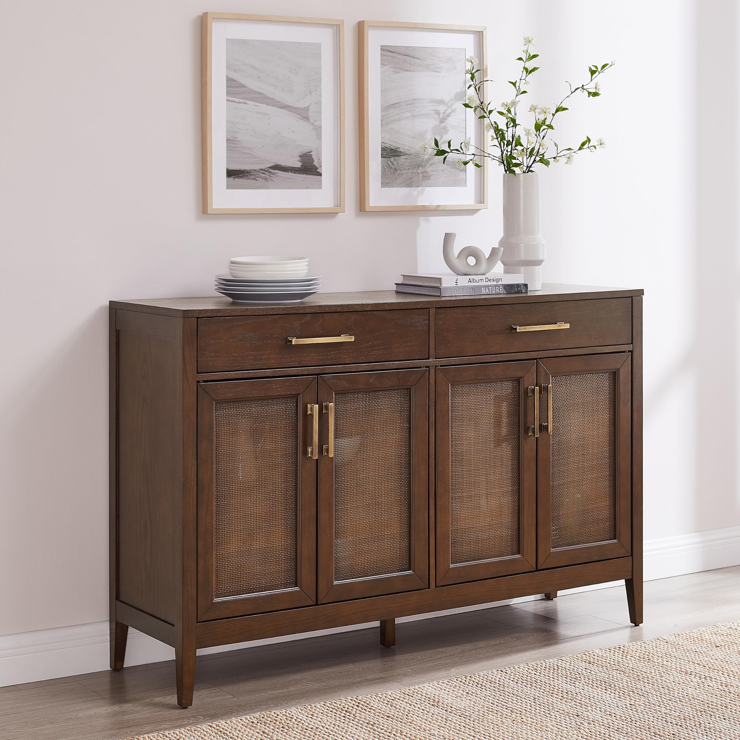 Foto 5 | Aparador Tipo Bufé Crosley Furniture Milo Con Almacenamiento - Venta Internacional.