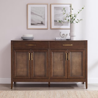 Foto 7 | Aparador Tipo Bufé Crosley Furniture Milo Con Almacenamiento - Venta Internacional.
