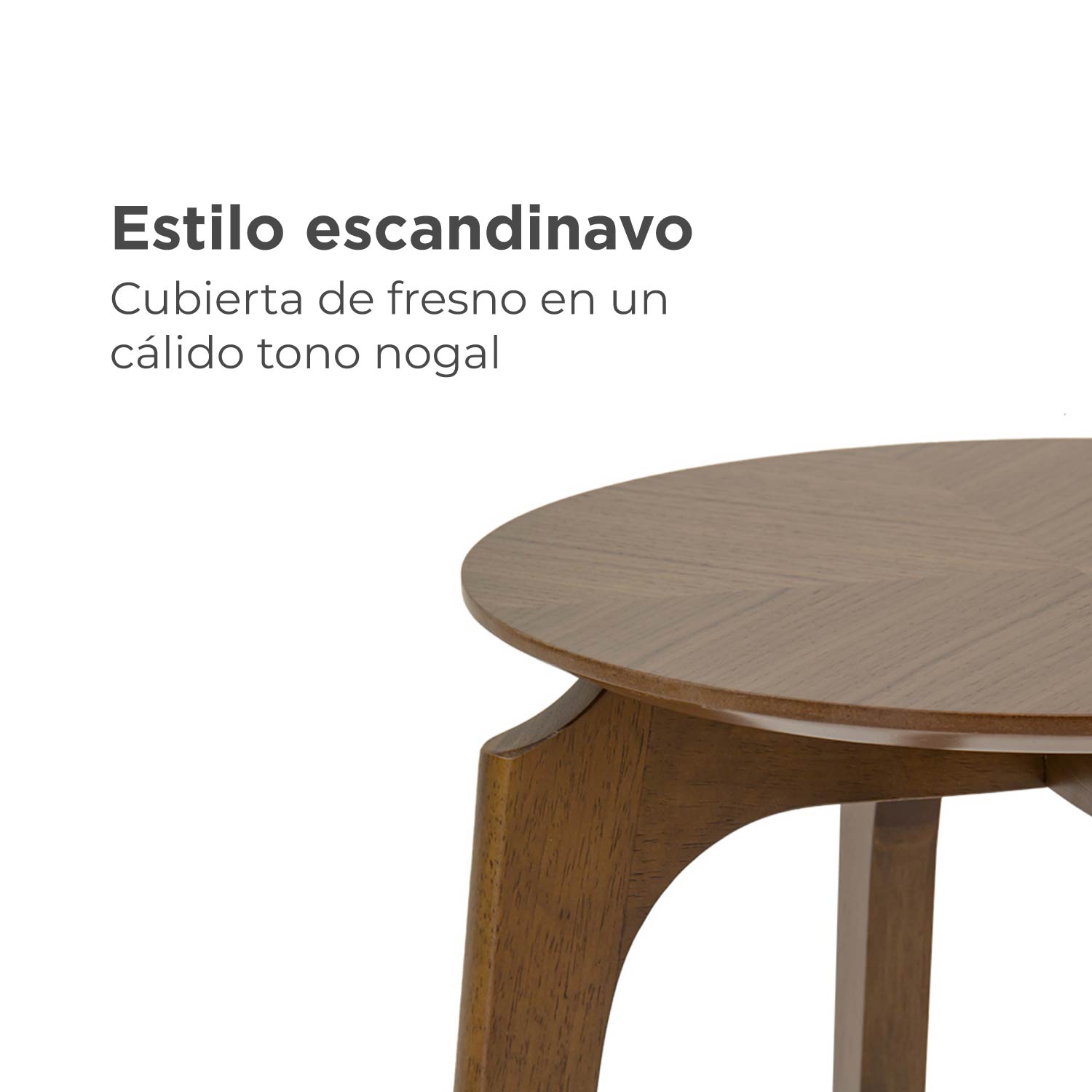 Foto 5 pulgar | Mesa Auxiliar Relan Bora Café Oscuro