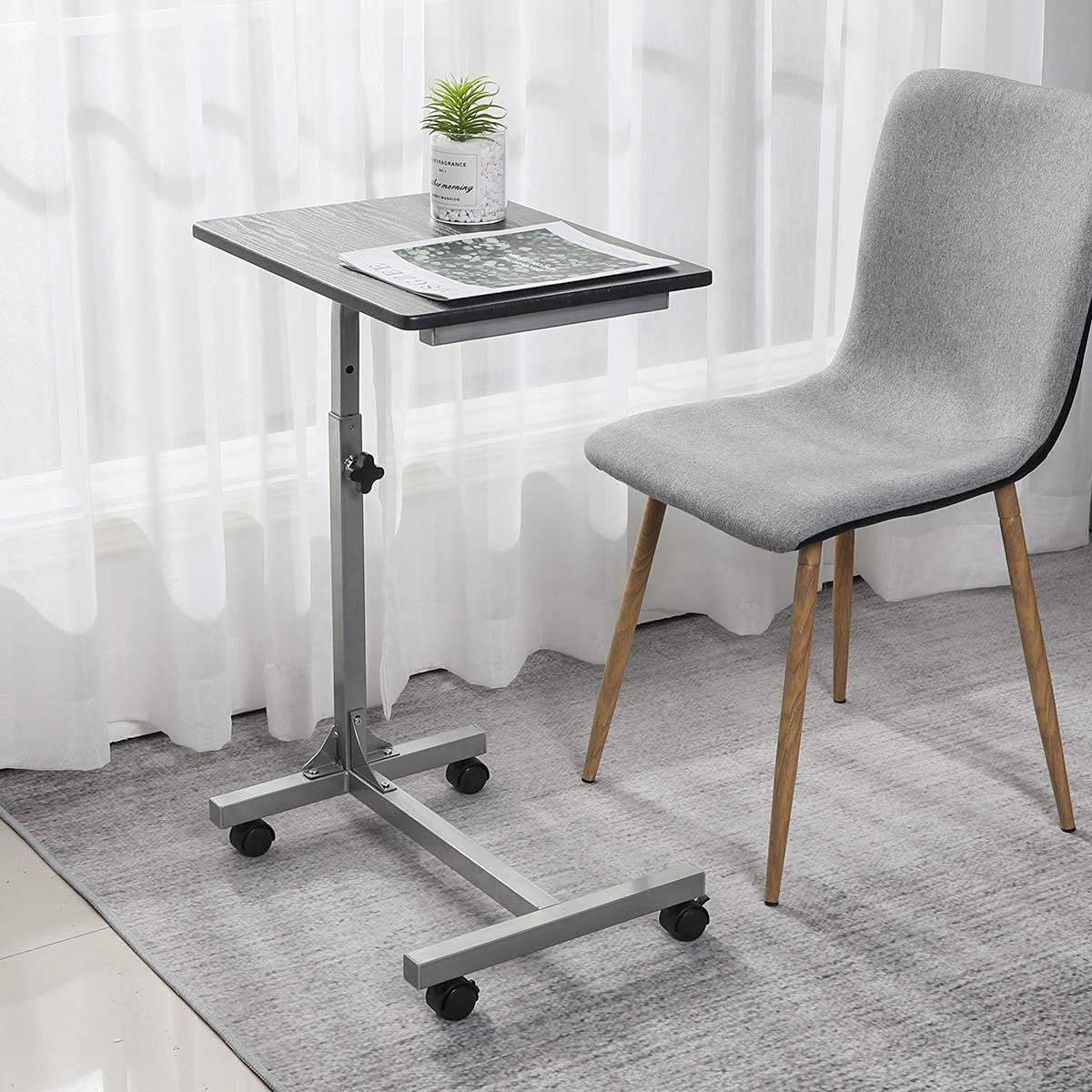 Foto 3 pulgar | Mesa Auxiliar Furniturer Negro