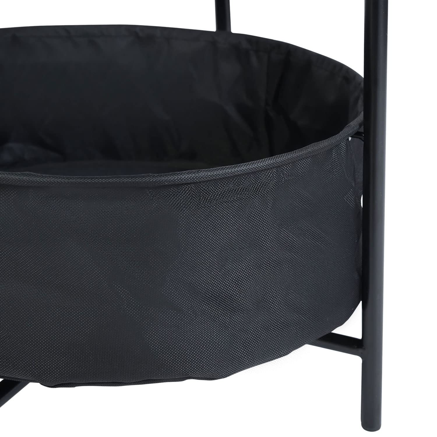 Foto 7 pulgar | Mesa De Centro Furniturer Nirit Negro 40 X 40 X 48 Cm