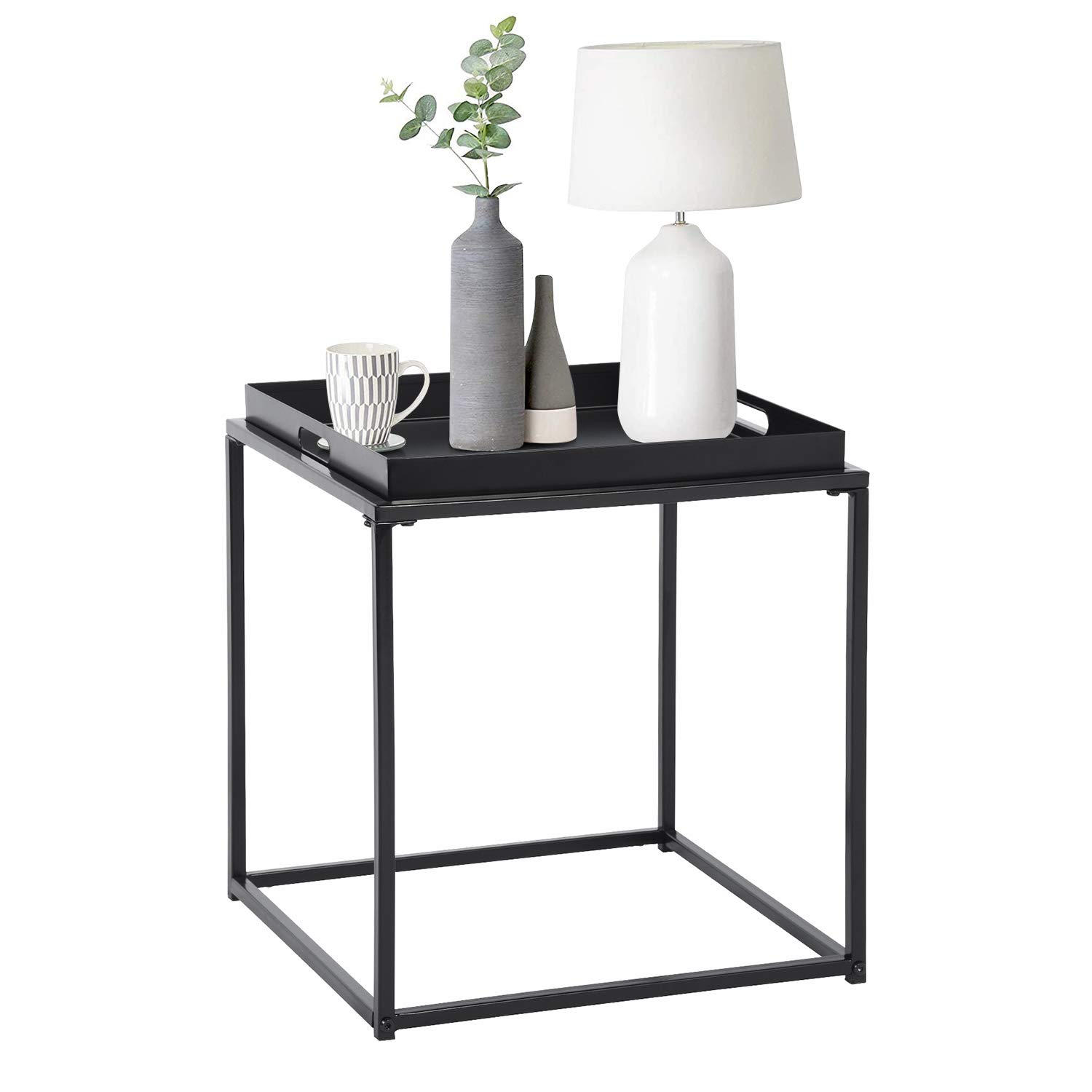 Foto 5 pulgar | Mesa De Centro Furniturer Tamerton Negro