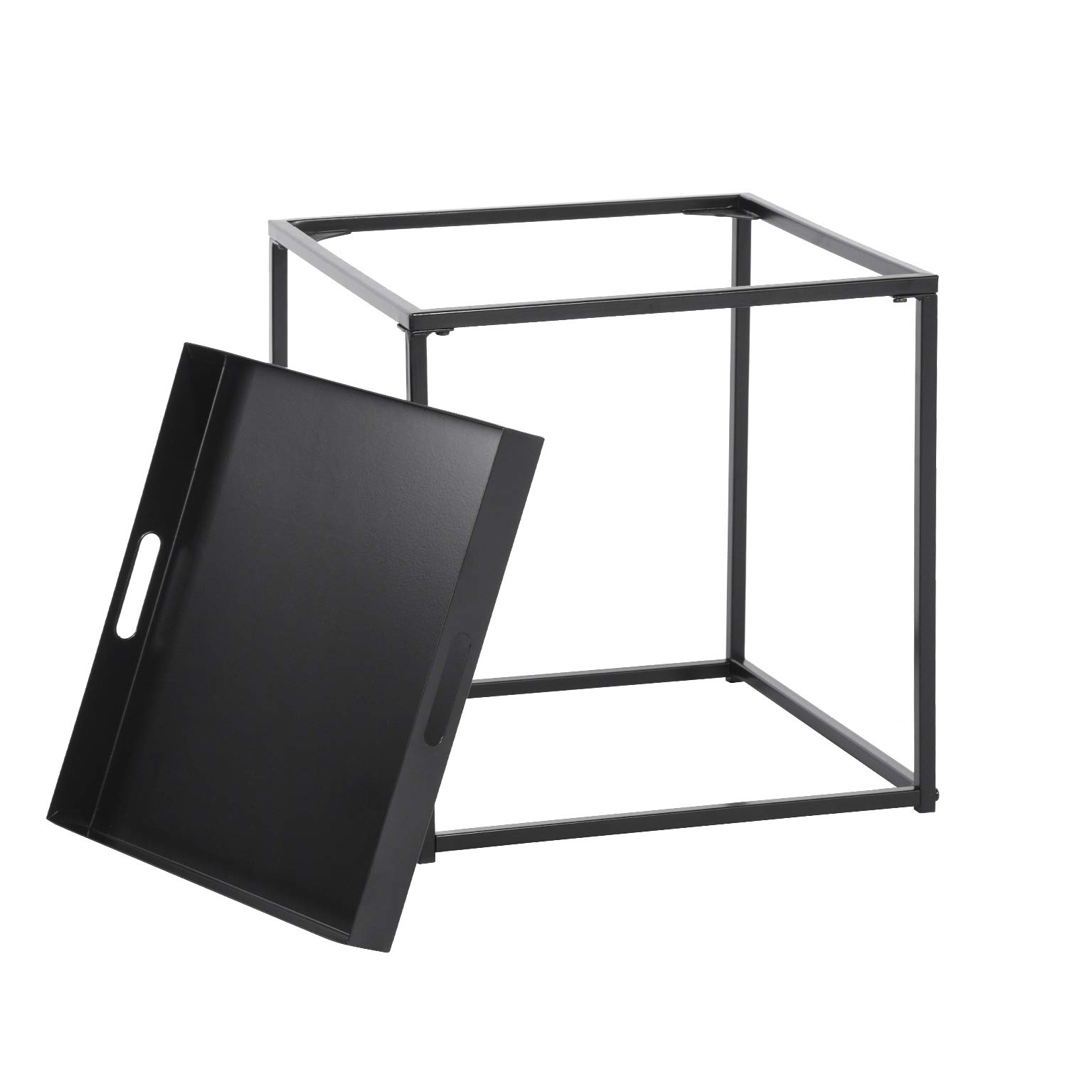 Foto 5 | Mesa De Centro Furniturer Tamerton Negro