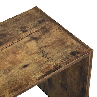 Foto 3 | Mesa De Centro Furniturer Holden Marrón 73 X 30 X 40 Cm