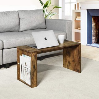 Foto 6 | Mesa De Centro Furniturer Holden Marrón 73 X 30 X 40 Cm