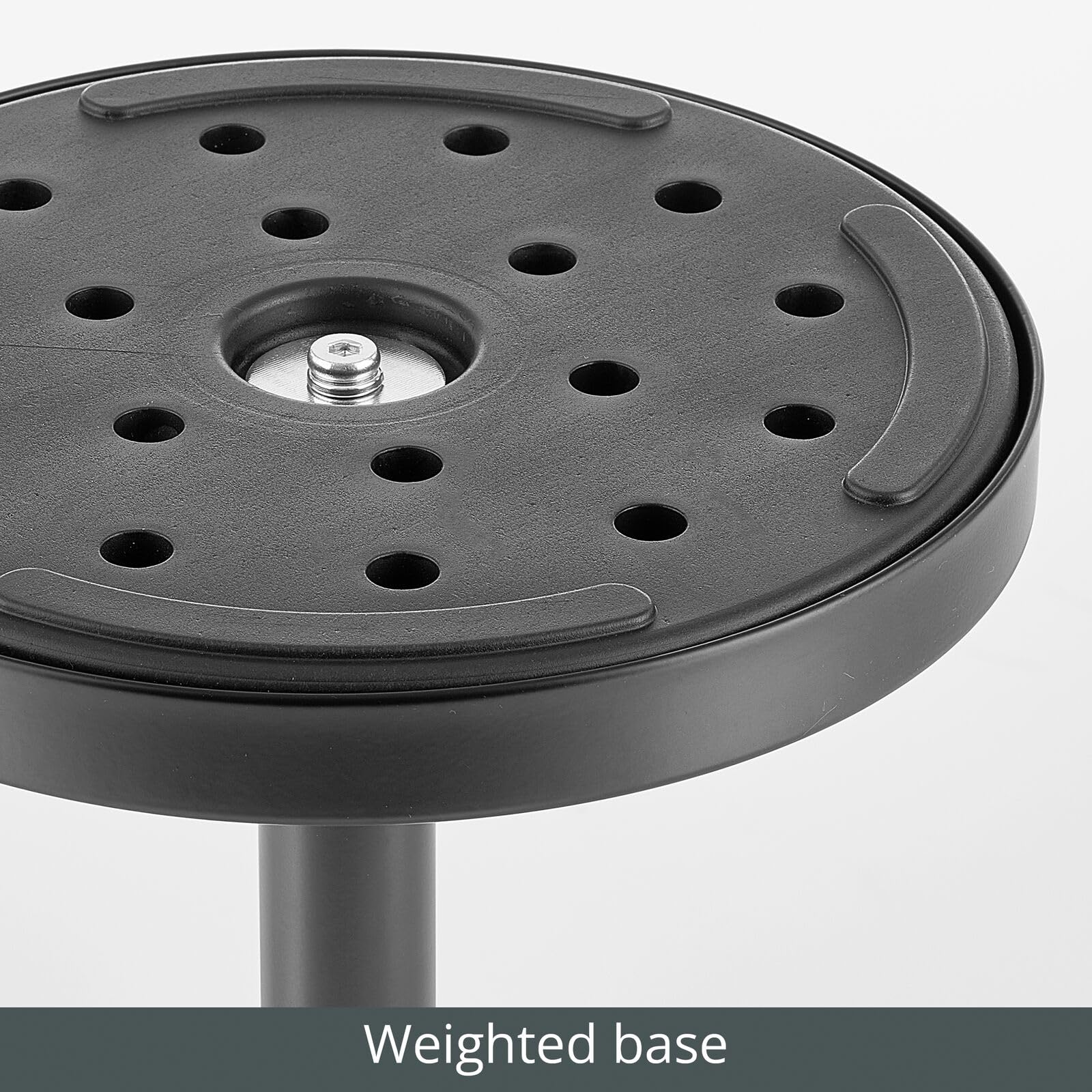 Foto 5 pulgar | Mesa Lateral Y Auxiliar Para Bebidas Con Diseño En M  Tapa De Cristal  Pequeña Y Redonda  Negra - Venta Internacional.