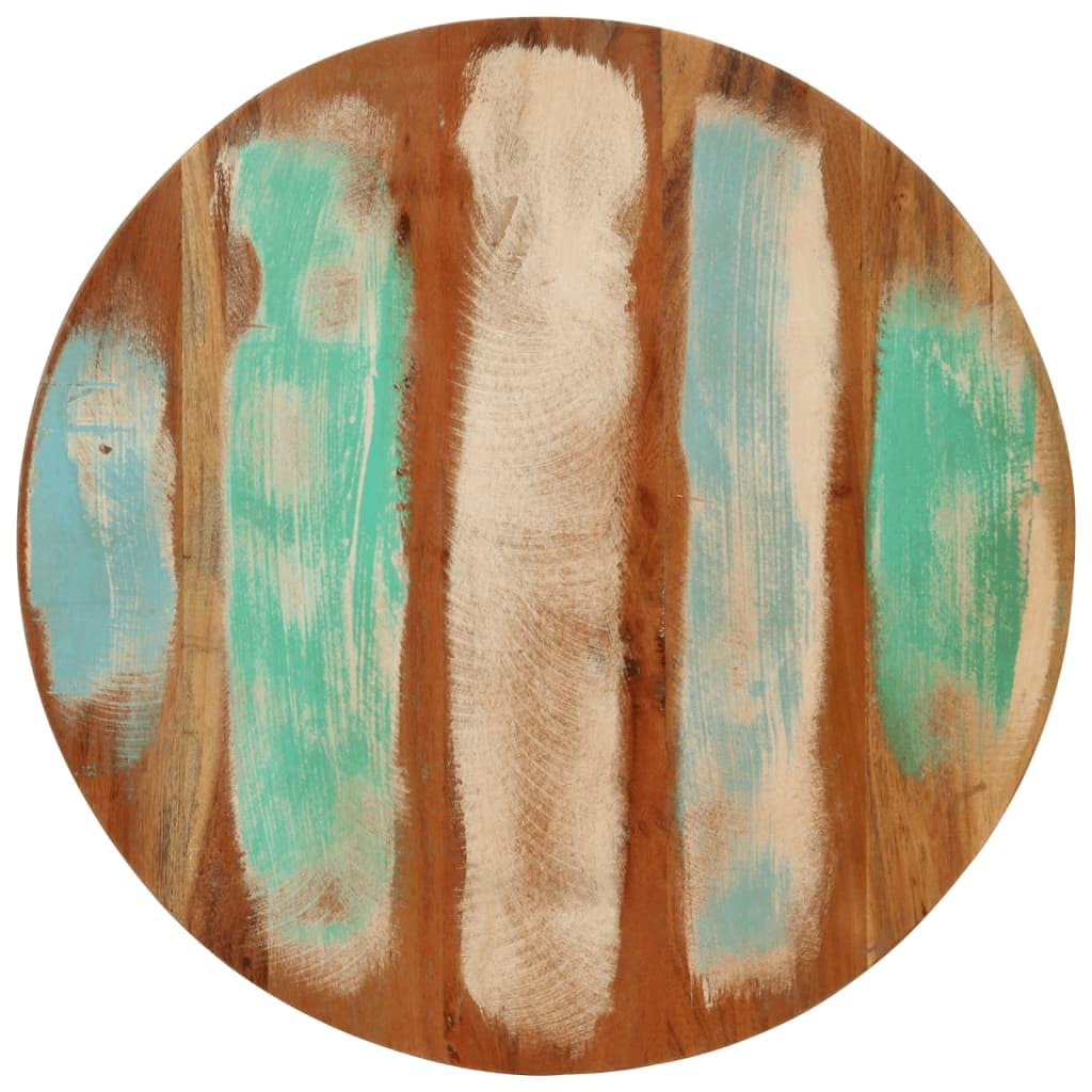 Foto 4 pulgar | Mesita Vidaxl Multicolor Industrial Ø50x35cm Madera Recuperada - Venta Internacional.