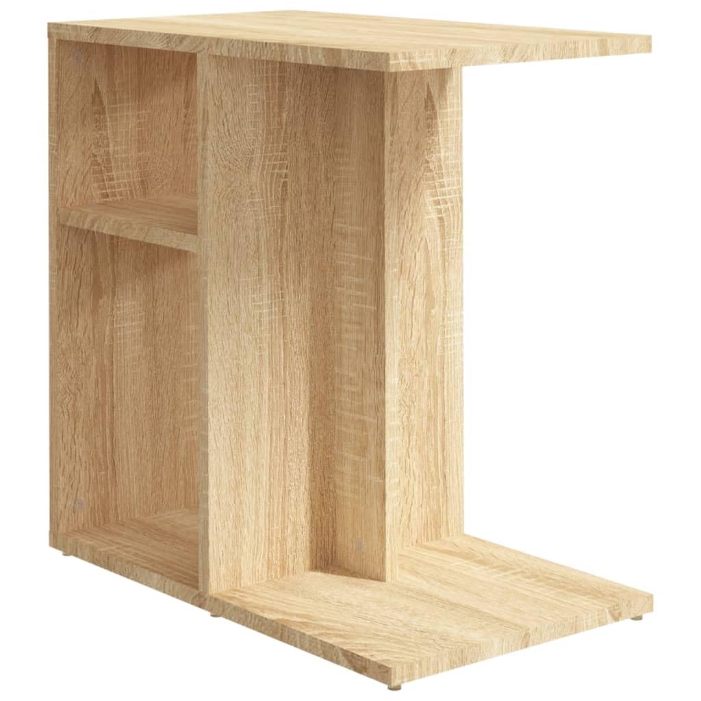 Mesa Auxiliar Vidaxl Sonoma Oak 50x30x50 Cm Madera Mecanizada - Venta Internacional.