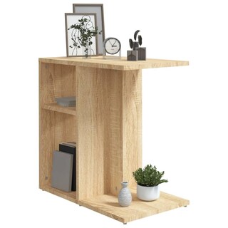 Foto 3 | Mesa Auxiliar Vidaxl Sonoma Oak 50x30x50 Cm Madera Mecanizada - Venta Internacional.