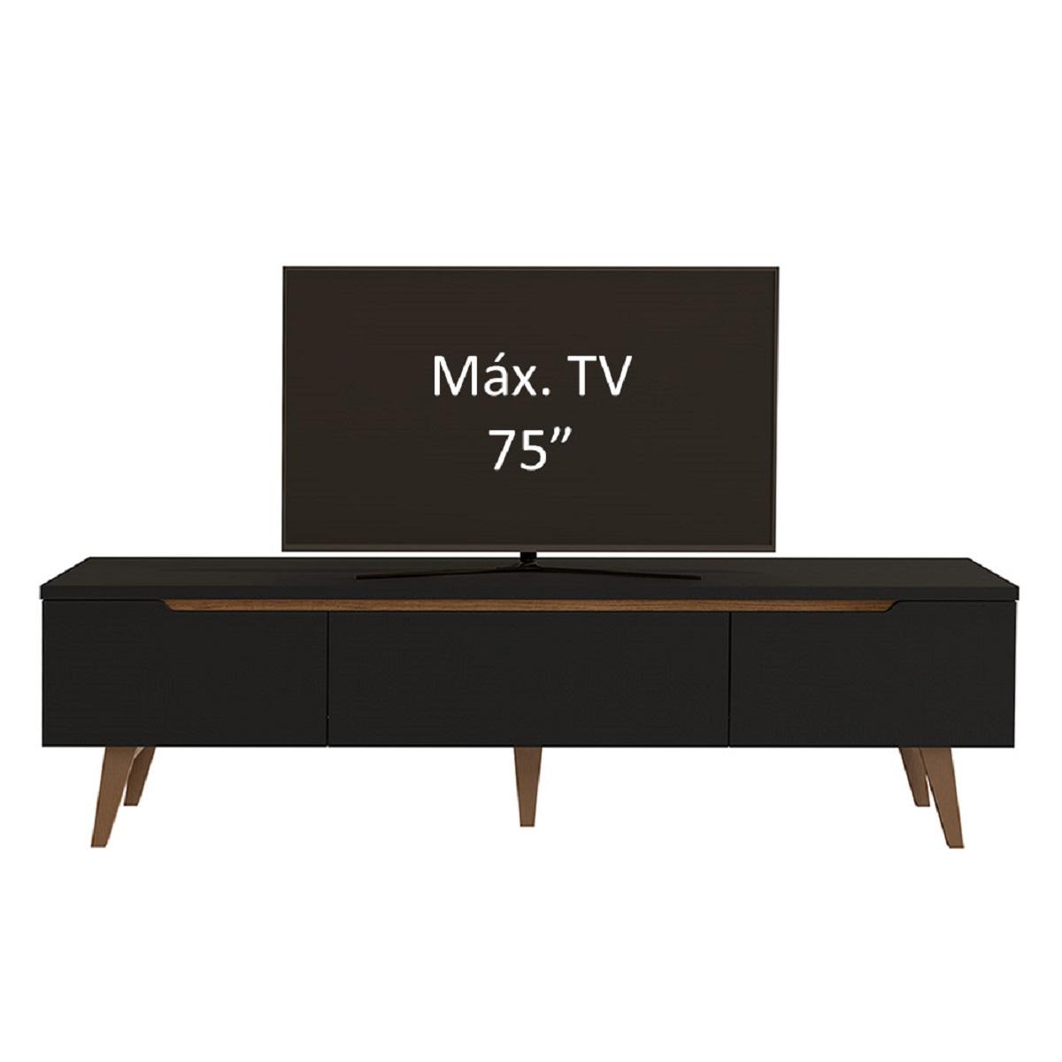 Foto 4 | Mueble para Tv Madesa Reims Negro