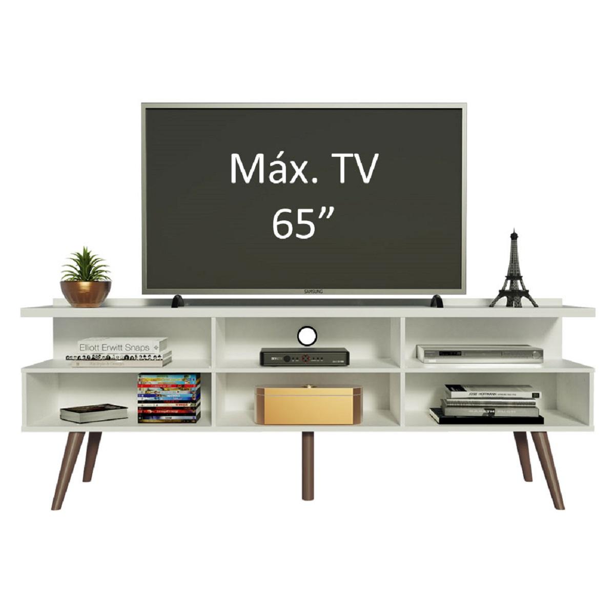 Foto 5 pulgar | Mueble para TV Madesa Londres Hasta 65'' color Blanco