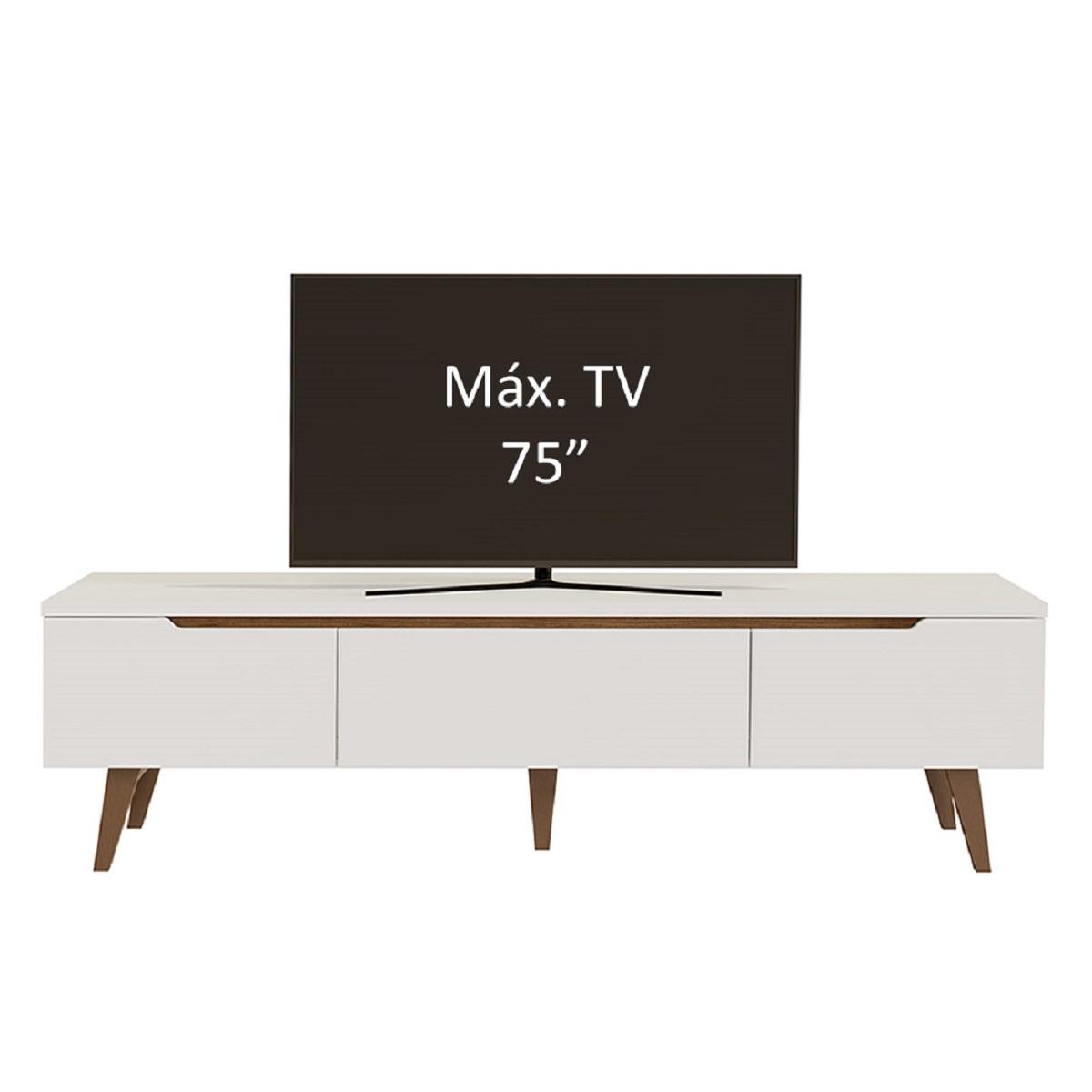 Foto 5 pulgar | Mueble Para Tv Madesa Reims Hasta 75'' color Blanco