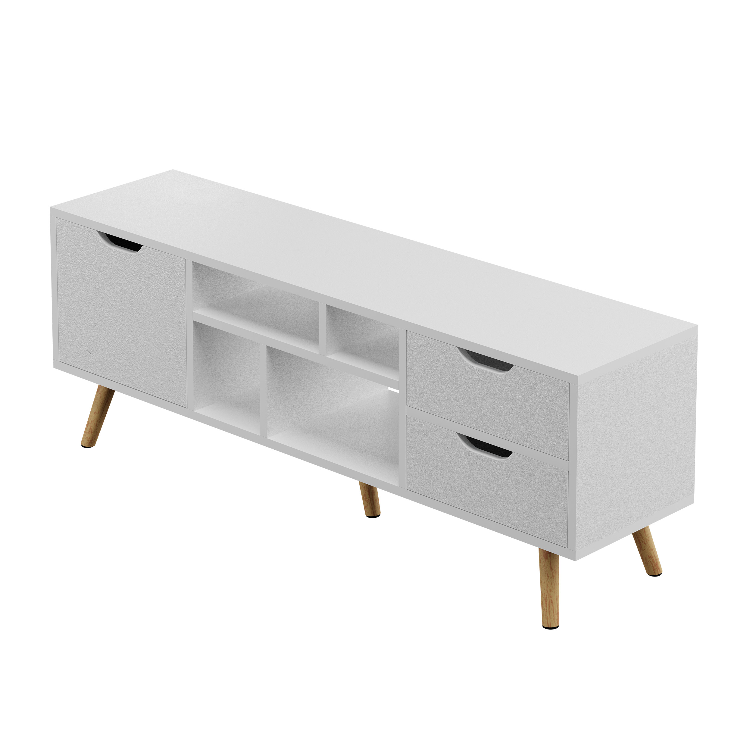 Mesa para Tv Mubson Gali color Blanco