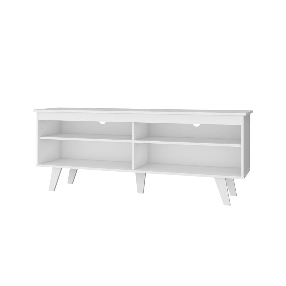 Foto 2 pulgar | Mesa Para Tv - Rack Midtown Concept 60'' color Blanco Centro De Entretenimiento