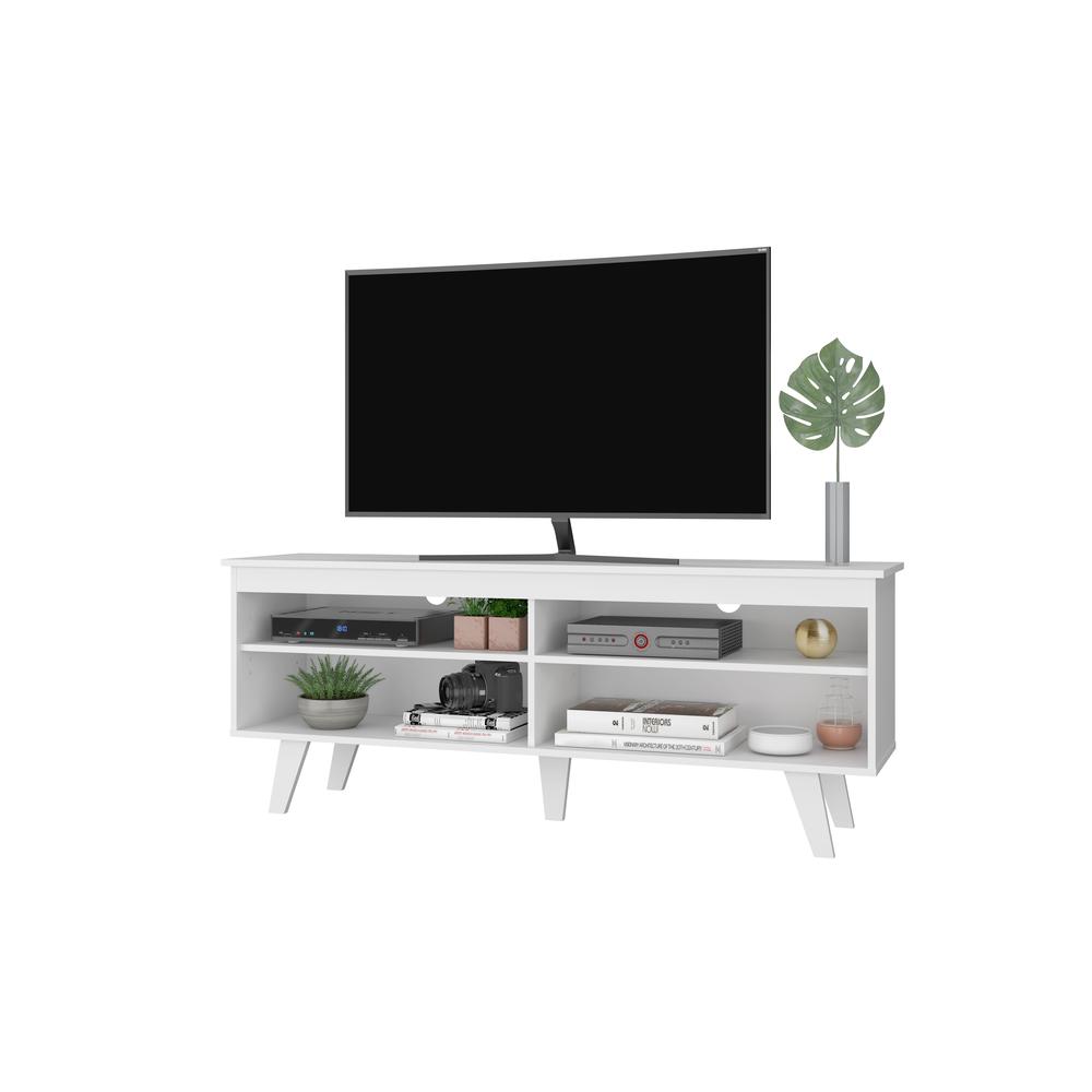 Foto 2 | Mesa Para Tv - Rack Midtown Concept 60'' color Blanco Centro De Entretenimiento