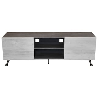 Foto 1 | Mesa Para Tv Italy Hogare color Gris con Blanco