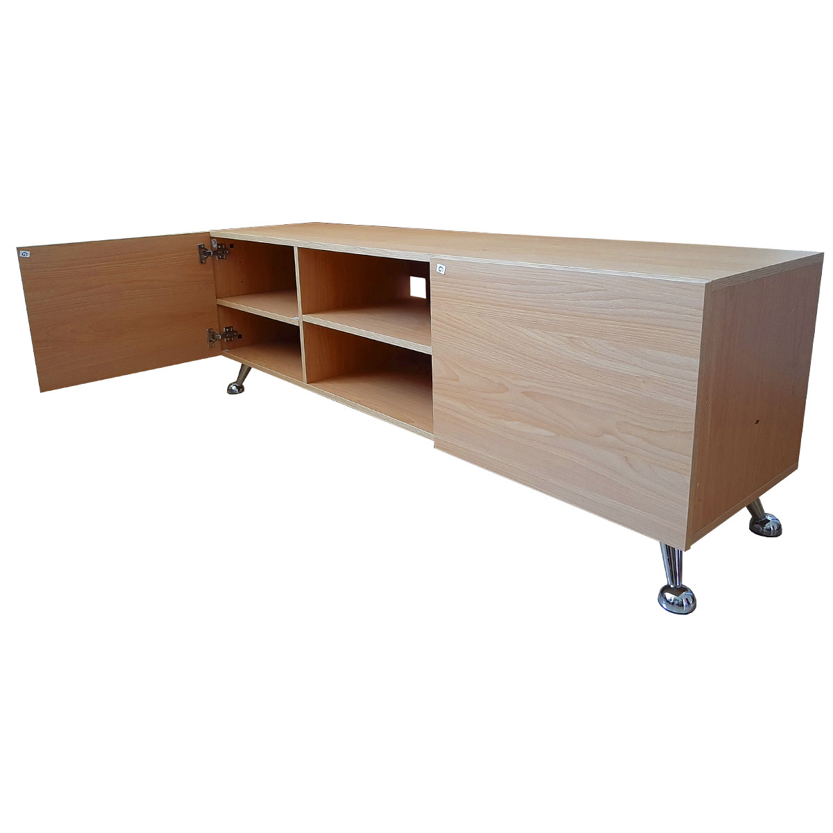 Foto 5 pulgar | Mesa Para Tv Italy color Beige  Hogare Roble