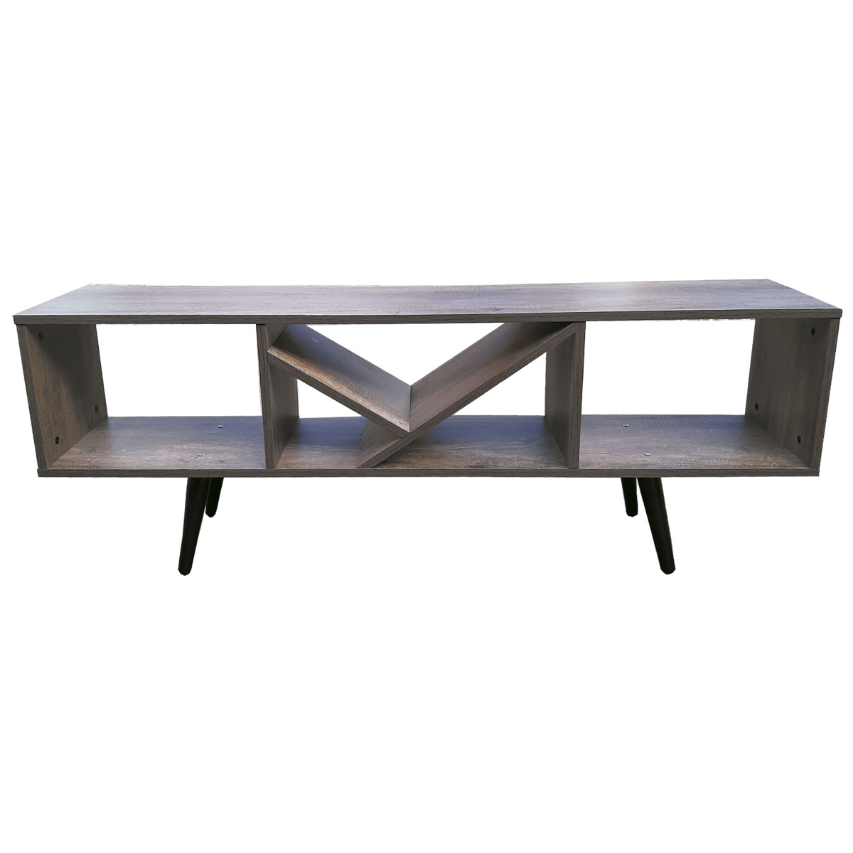 Mesa para TV Hogare Smart Var 001 color Gris