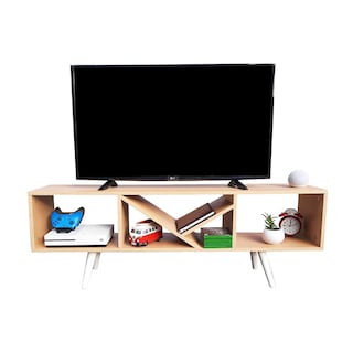 Foto 3 | Mesa para TV Hogare Smart Var 001 color Roble