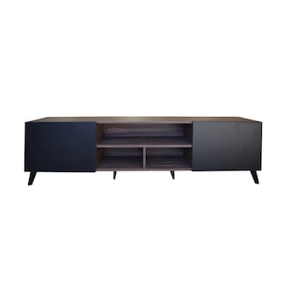 Foto 8 | Mesa para Pantalla Hogare Europa color Negro