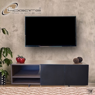Foto 7 | Mesa para Pantalla Hogare Suecia color Negro