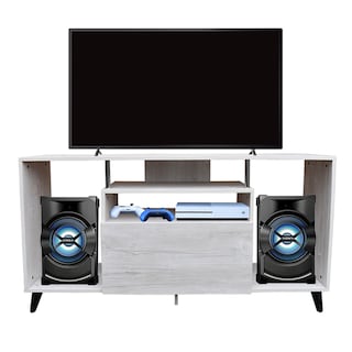 Foto 7 | Mesa para Pantalla Hogare Ibiza color Blanco